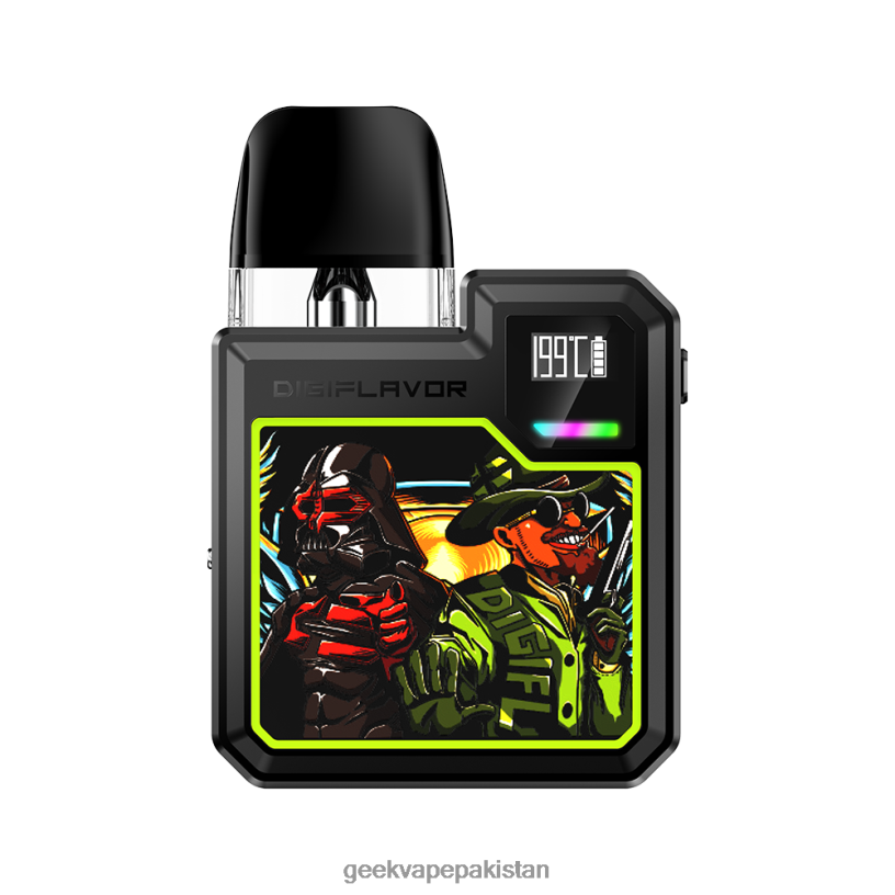 Geekvape digiflavor digi-q کٹ 1000mah جنگجو سیاہ J288L473 - Geek Vape Pakistan