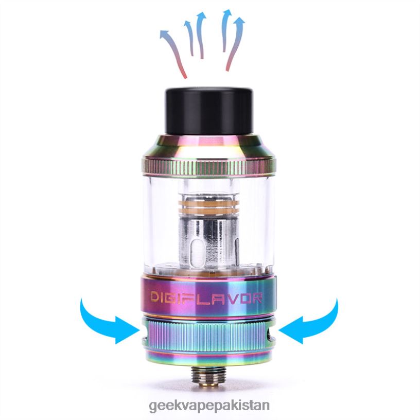 Geekvape digiflavor xp پوڈ ٹینک 4.5ml گن میٹل J288L4241 - Geekvape Pakistan